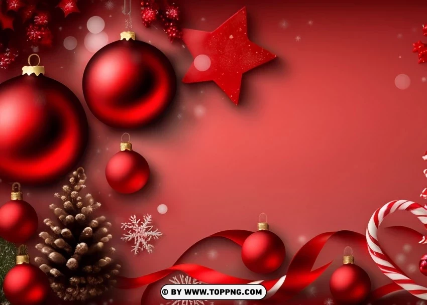 Dark Red Christmas Banner Background for Your Christmas Social Media Post PNG transparent images for websites