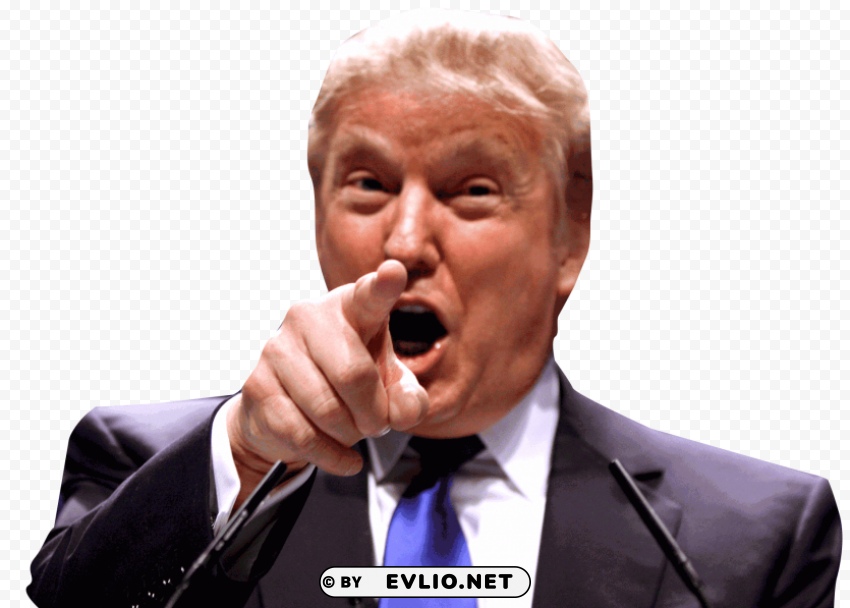 donald trump Isolated Character in Transparent PNG Format