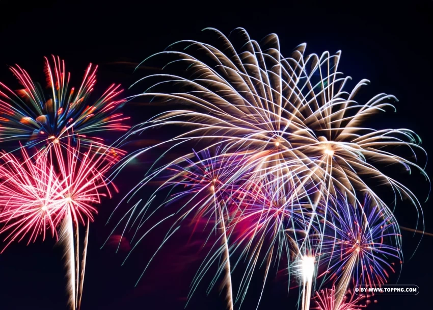 Dynamic Fireworks Show HD Picture for Free PNG transparent images extensive collection
