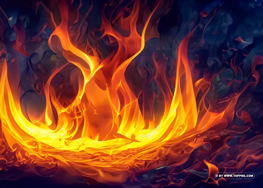 Enigmatic Flames Unveiling the Mystique of Fire bg PNG images with clear alpha channel