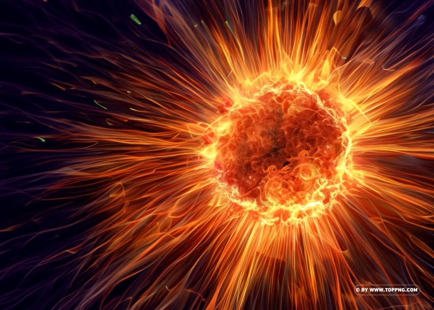 explosion Mesmerizing Fireballs and Explosive Energy PNG images with no background comprehensive set