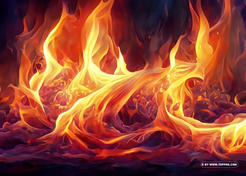 fire vector art PNG images with transparent layering