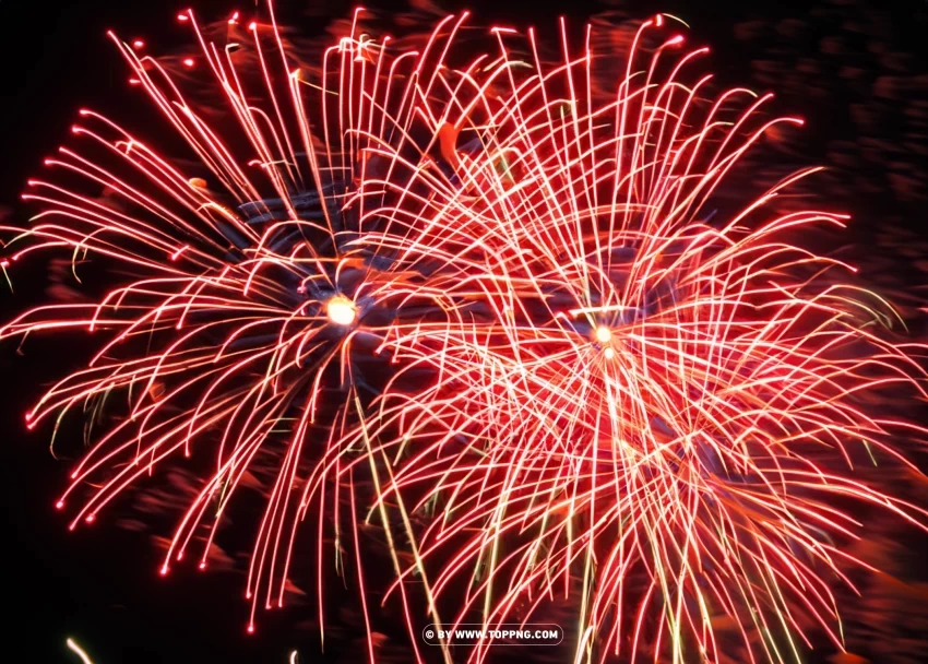 Fireworks set red fireworks explosions stock photo PNG files with alpha channel assortment - Image ID b15ba2a5