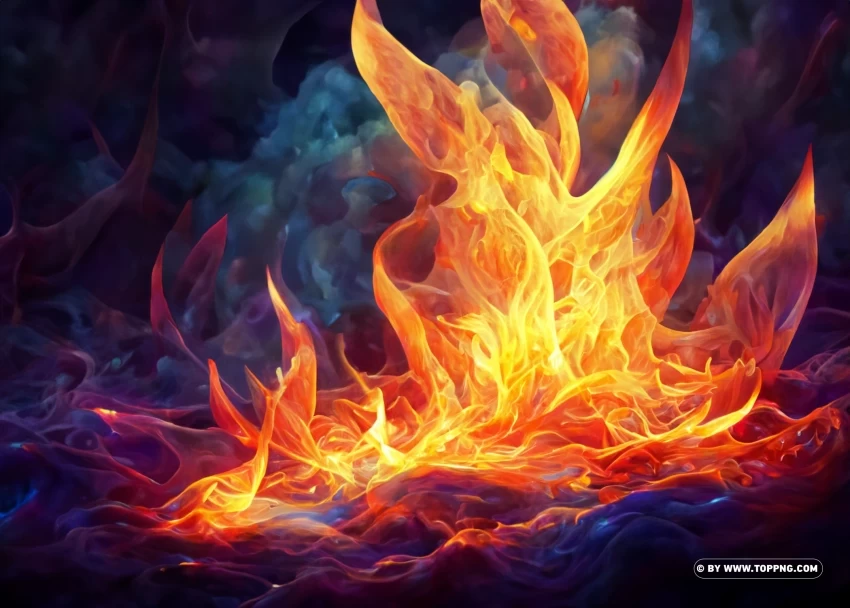 HD Fire Effect PNG Images With Transparent Canvas