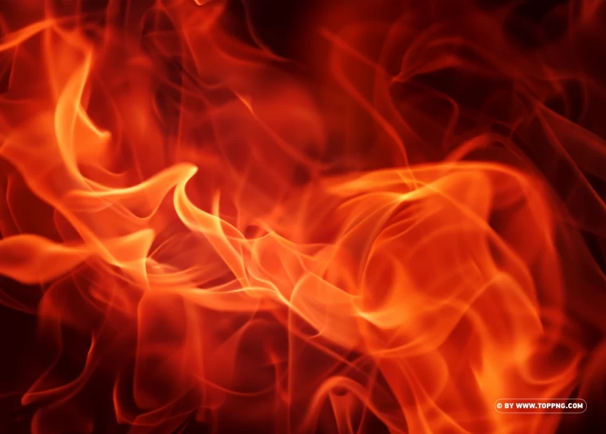 Intense Red Flames and Smoke Creating a Fiery Atmosphere background PNG Image Isolated with HighQuality Clarity