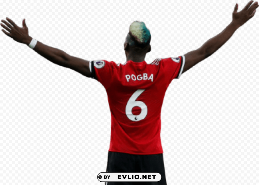 paul pogba PNG images with alpha mask