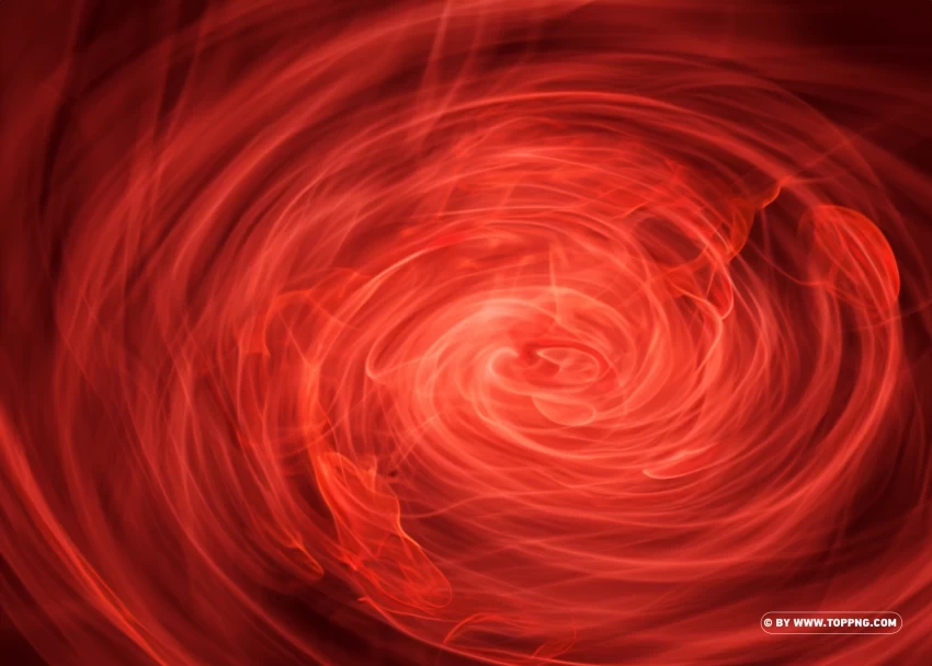 Red Smoke and Fire Vortexes background PNG Image Isolated with Transparency