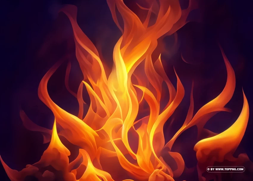 Stunning Fire Overlay Graphics for Visual Enhancement PNG with clear transparency