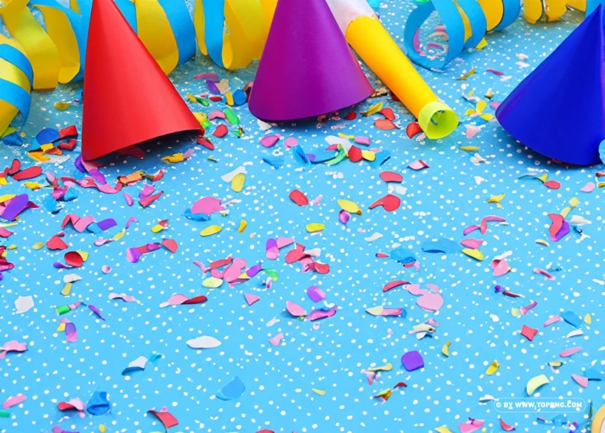 Vibrant Birthday Celebration Illustration Downloadable Graphic PNG with Isolated Object and Transparency