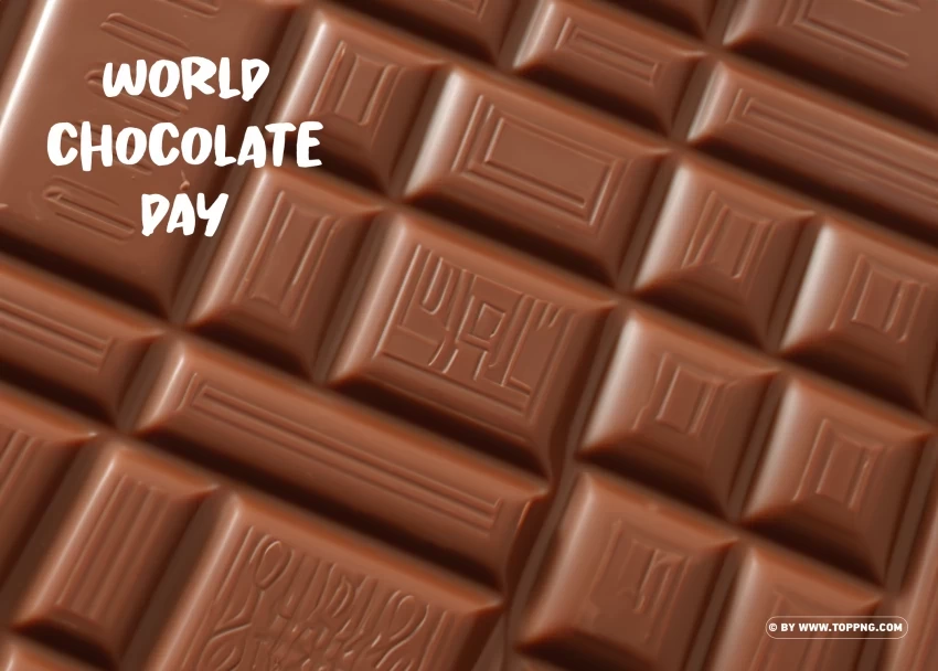 World Chocolate Day background PNG Image with Isolated Graphic - Image ID ae83399f