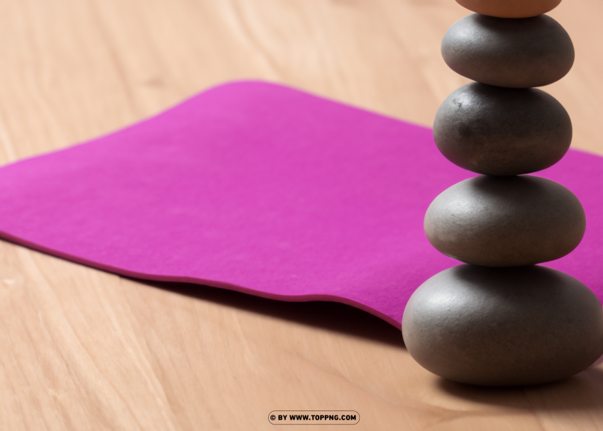 yoga Exercise Mat Stock Photos Pictures & Royalty Isolated PNG Element with Clear Transparency
