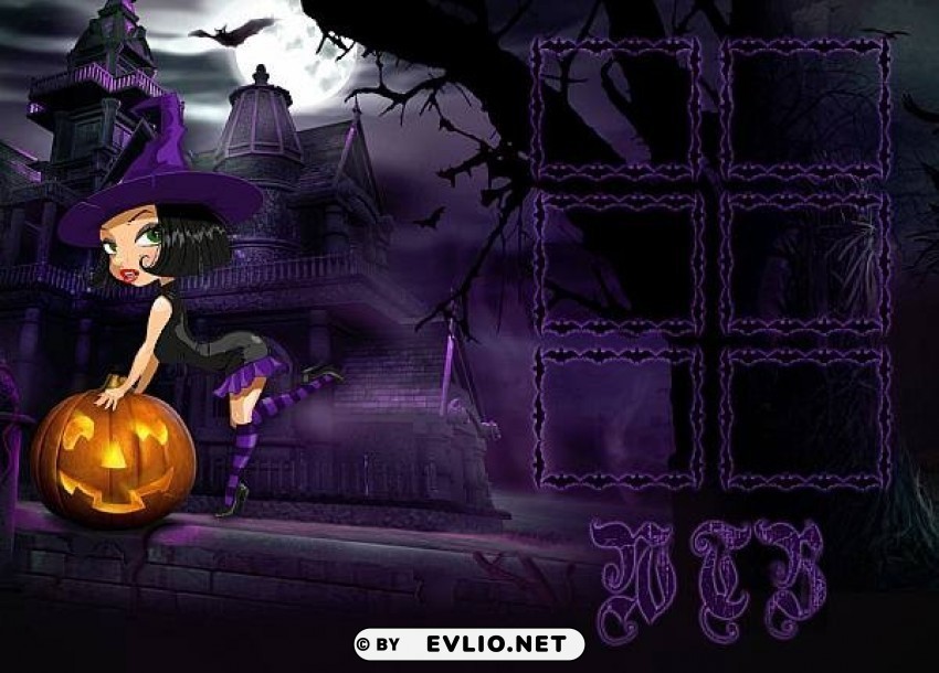 halloween witch with pumpkin wtb PNG transparent photos comprehensive compilation
