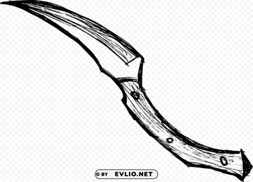 Knife Drawing PNG transparent photos vast collection