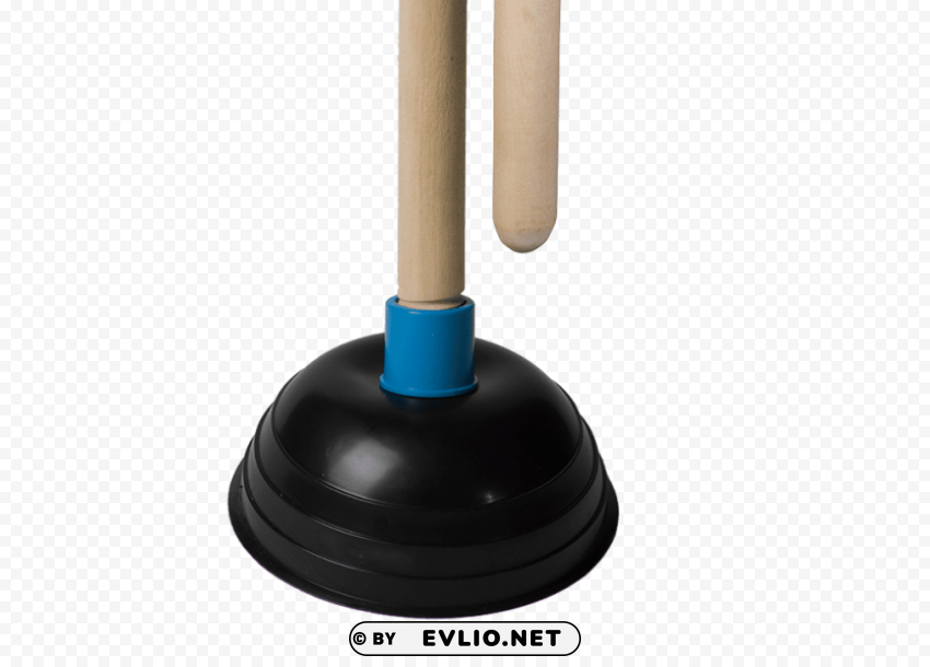 Transparent Background PNG of plunger Clear Background PNG Isolated Element Detail - Image ID c56d83b3