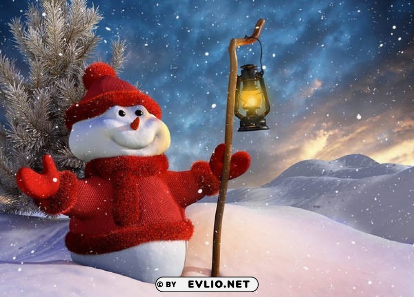 cute winter snowman PNG images with alpha transparency bulk