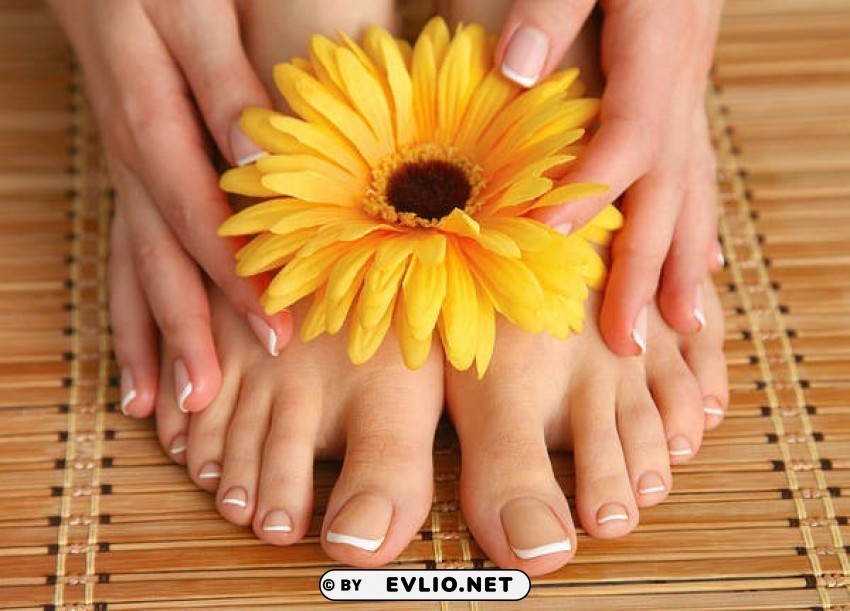 foot therapy Isolated Item on Clear Background PNG