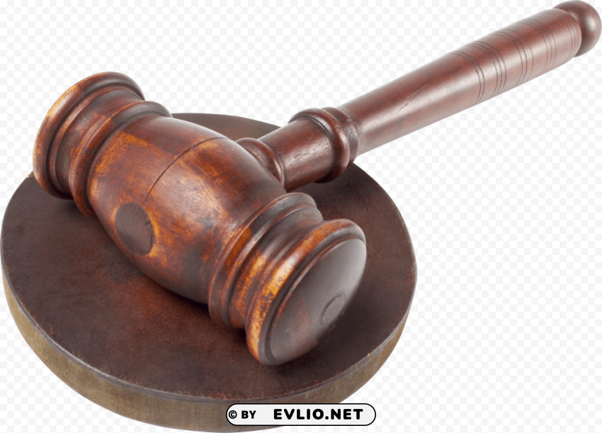 gavel Isolated Character on HighResolution PNG