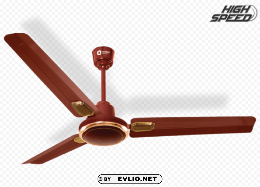 Transparent Background PNG of electrical ceiling fan Free PNG - Image ID bc602382