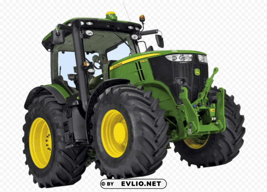 john deer tractor top ClearCut Background Isolated PNG Graphic Element