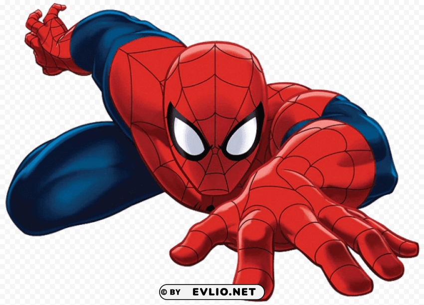 spiderman lying down PNG pictures with no backdrop needed