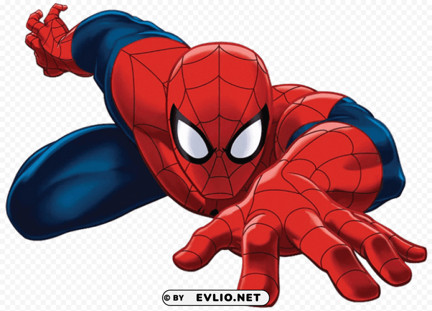 Spiderman Lying Down PNG Pictures With No Backdrop Needed