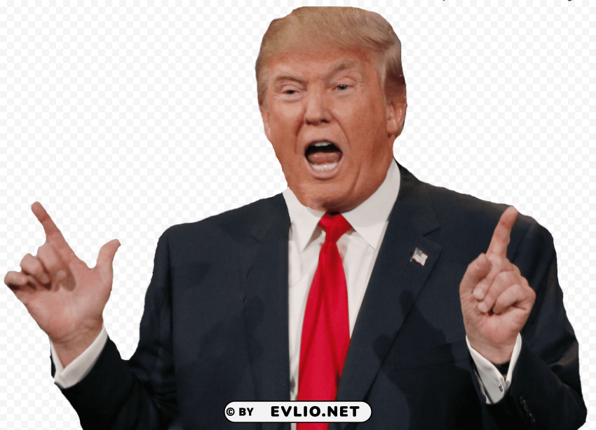 donald trump PNG with clear transparency