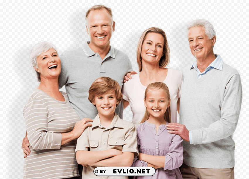 family of different cultures Transparent Background Isolated PNG Character