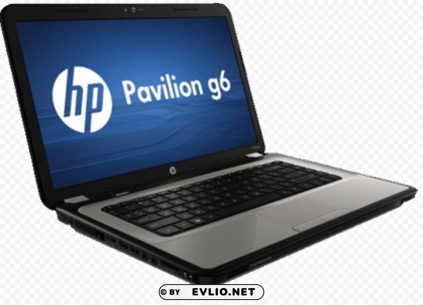 hp laptop Isolated Character with Clear Background PNG