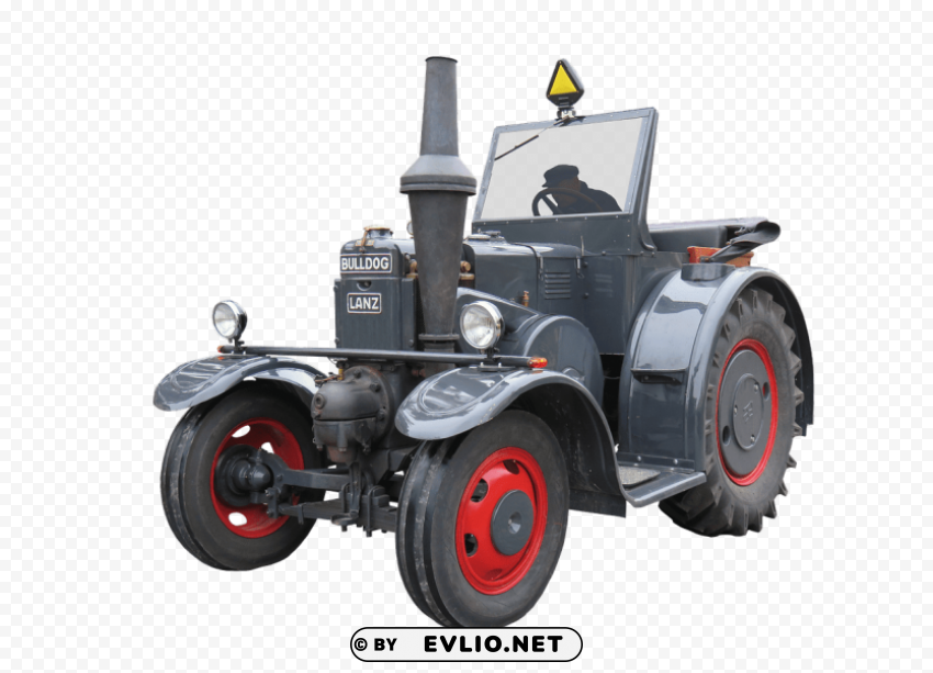 tractor ClearCut Background PNG Isolated Item