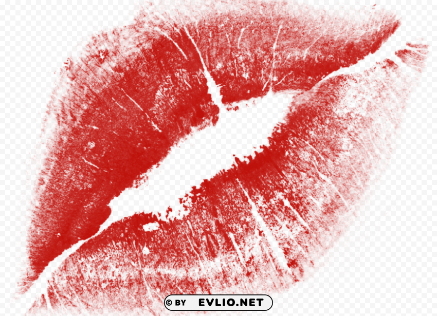 red kiss lips High-quality transparent PNG images comprehensive set