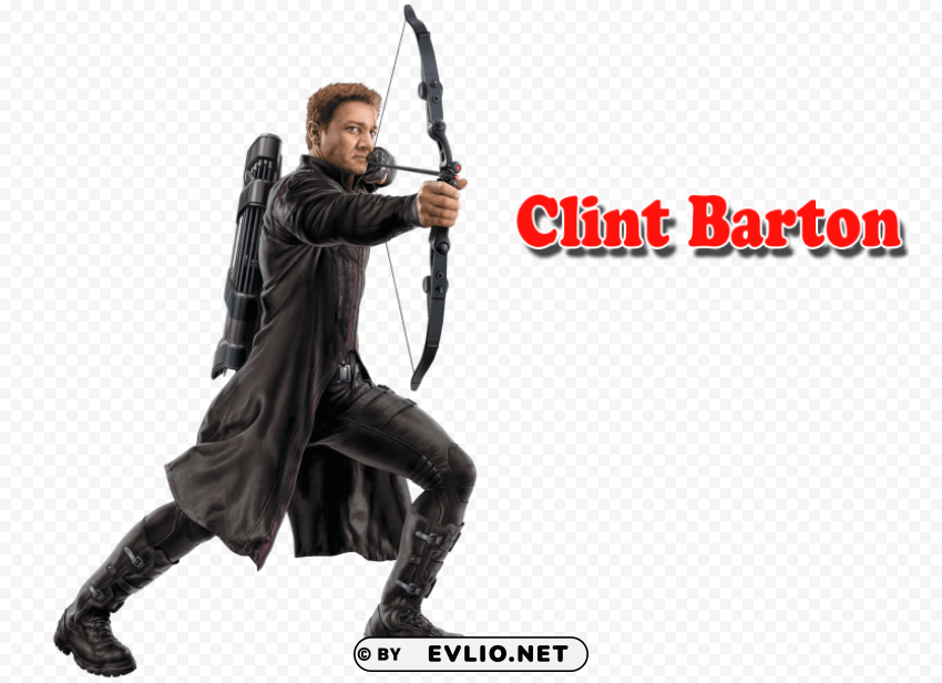 clint barton PNG graphics with alpha transparency bundle