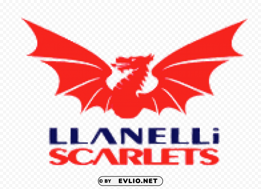 Llanelli Scarlets Rugby Logo Transparent PNG Images Bundle