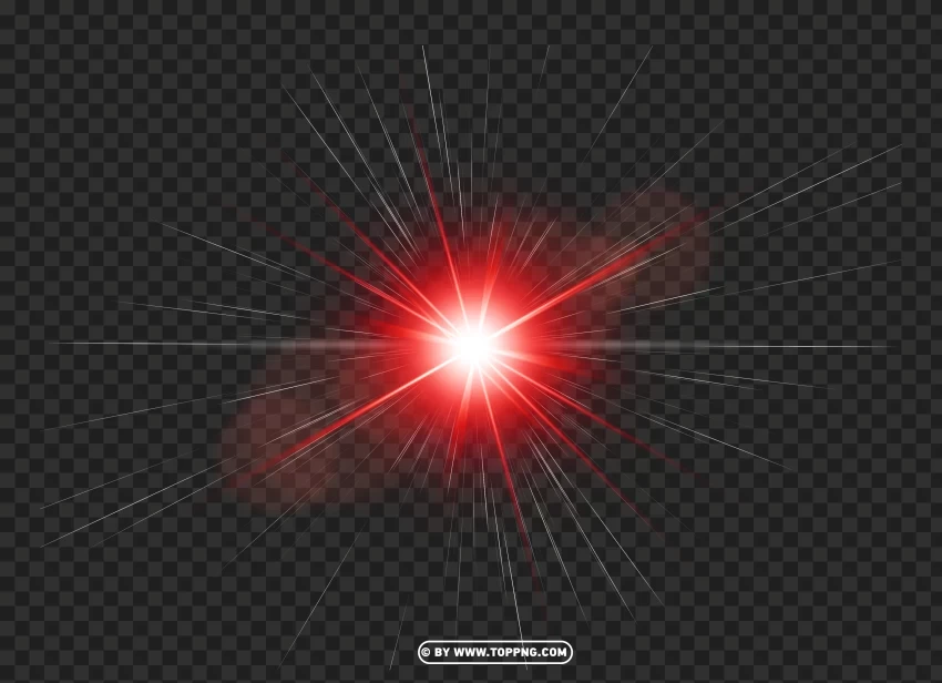 Red Light Lens Flare Free Transparent PNG pictures complete compilation - Image ID 410e0766