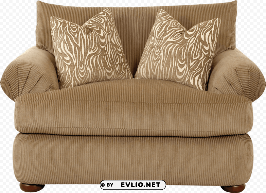 sofa PNG transparent images for printing