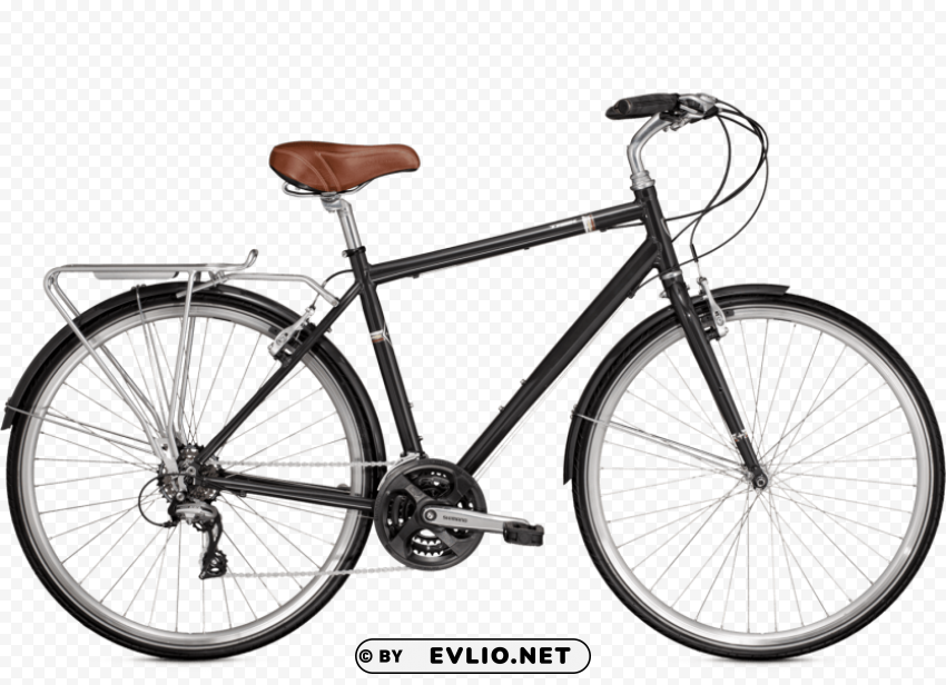 Vintage Black Bicycle PNG With No Background For Free