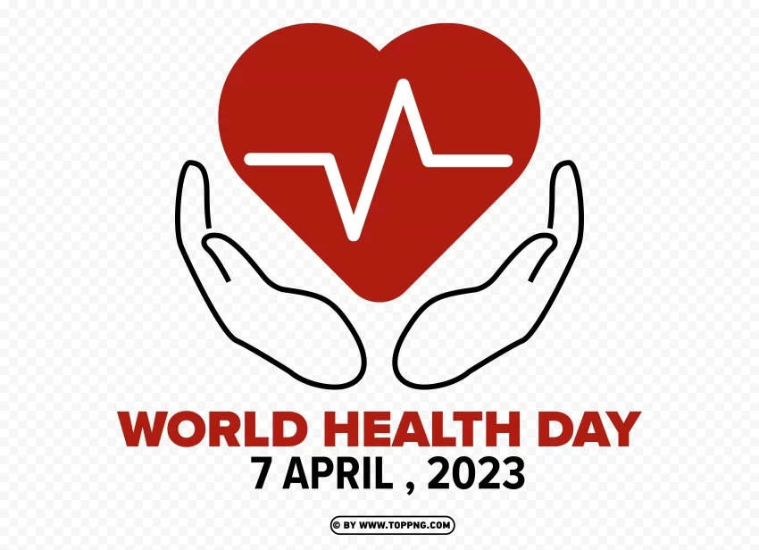 World Health Day 7 April 2023 ClearCut Background PNG Isolated Element