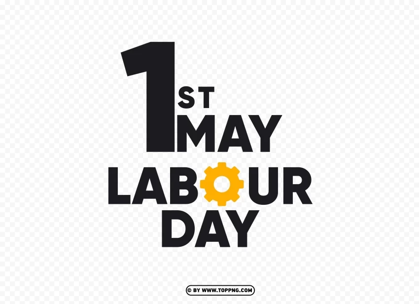 World Labour Day 1 May Clipart Transparent Isolated Element with Clear PNG Background - Image ID 7026046a
