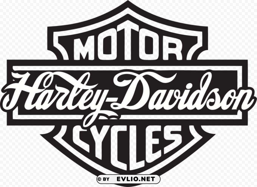 harley davidson logo Isolated Element on HighQuality PNG