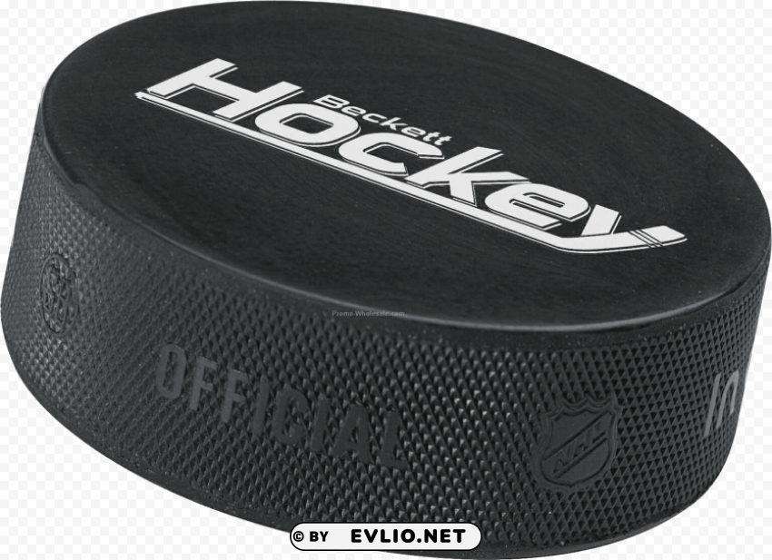 PNG image of hockey puck Clean Background Isolated PNG Art with a clear background - Image ID f0547802