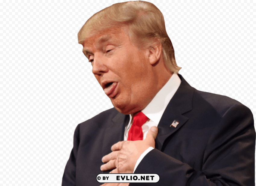 donald trump PNG with no background for free