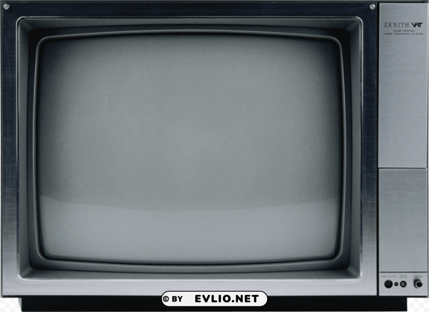 old television Transparent PNG Isolated Element with Clarity