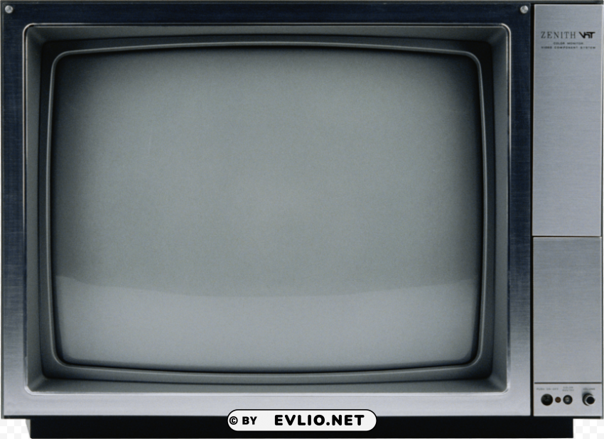 old tv Transparent Cutout PNG Graphic Isolation