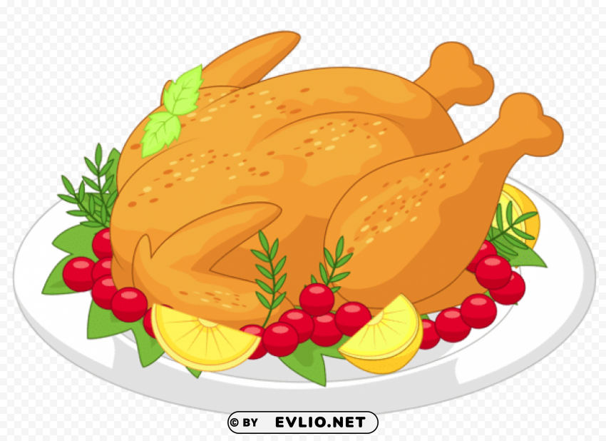 thanksgiving turkey diner PNG files with alpha channel assortment png images background -  image ID is fa304134