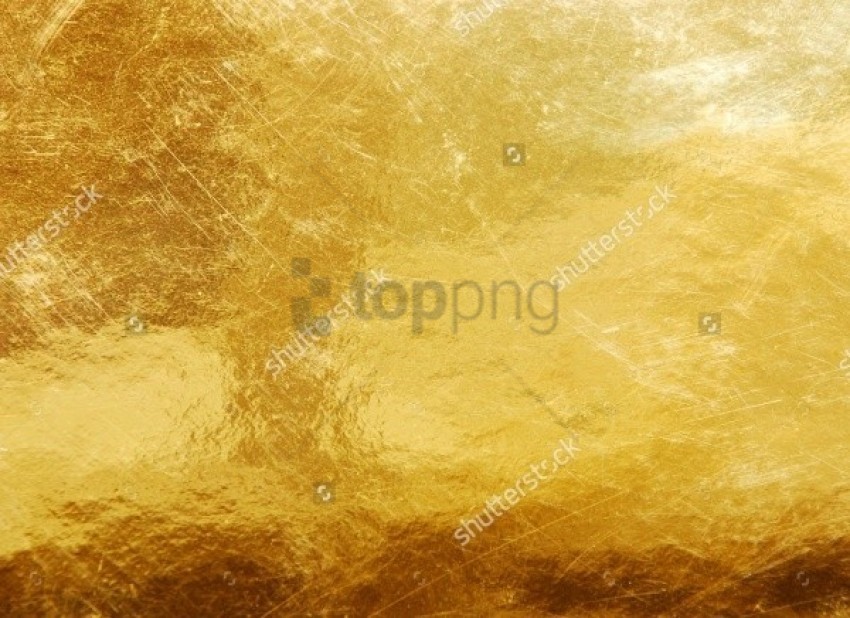 Vintage Textured Gold Clean Background Isolated PNG Graphic