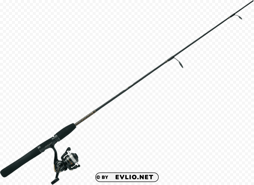 Fishing Rod Isolated Item On Clear Background PNG