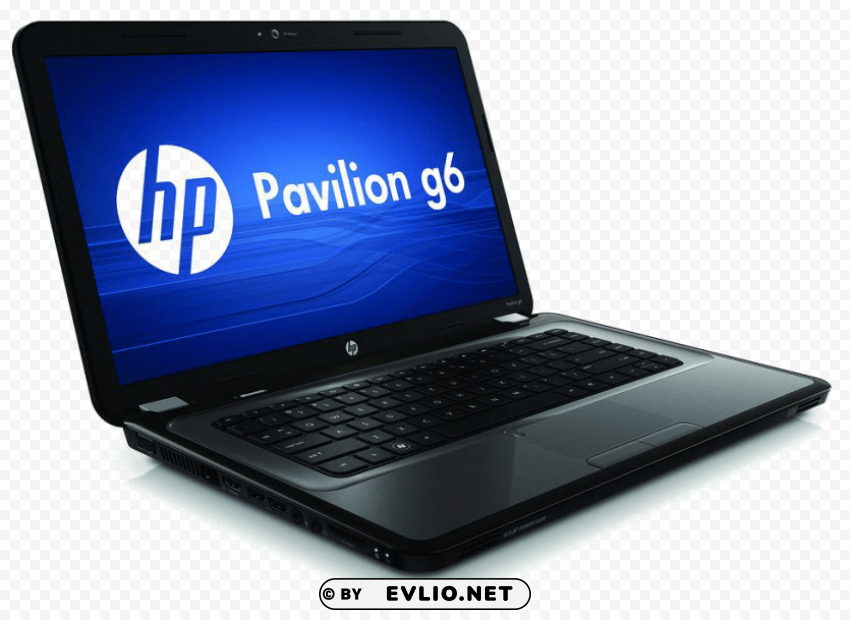 hp laptop Isolated Artwork on Transparent Background PNG