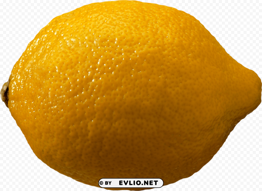 lemon Isolated Element with Transparent PNG Background