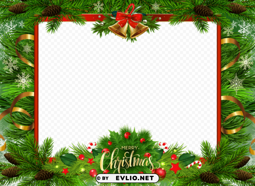 merry christmasphoto frame PNG icons with transparency