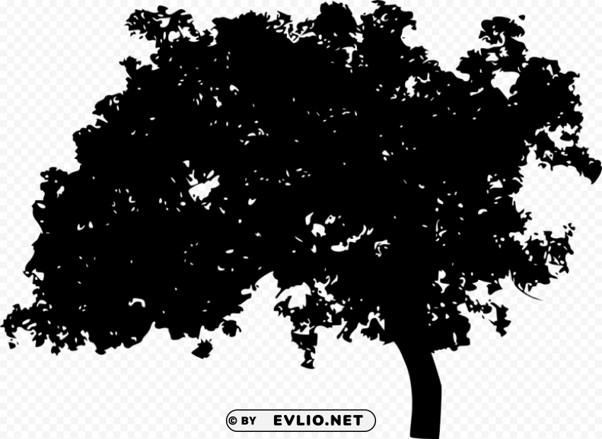 tree silhouette PNG graphics for free