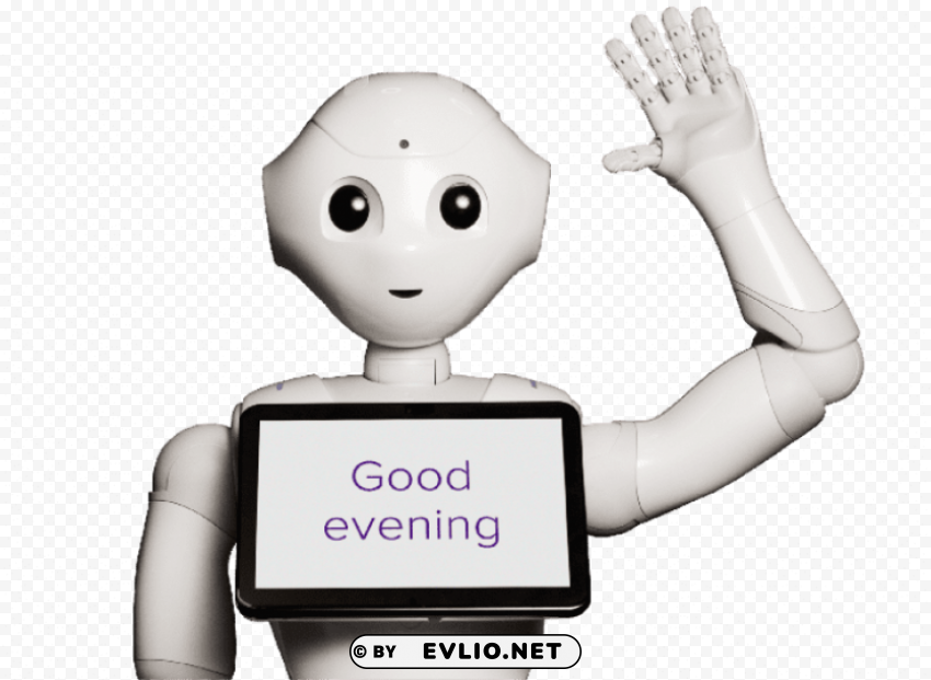 welcoming robot HighQuality Transparent PNG Isolated Graphic Element